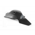 Motocorse Carbon Fiber Swingarm Guard with Lower Chain Guard (Shark Fin) for the Ducati Streetfighter V4